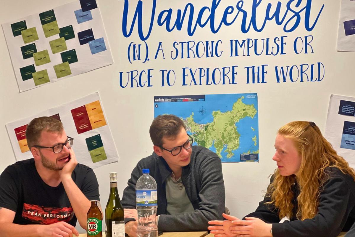 Waiheke Backpackers Hostel Onetangi Экстерьер фото